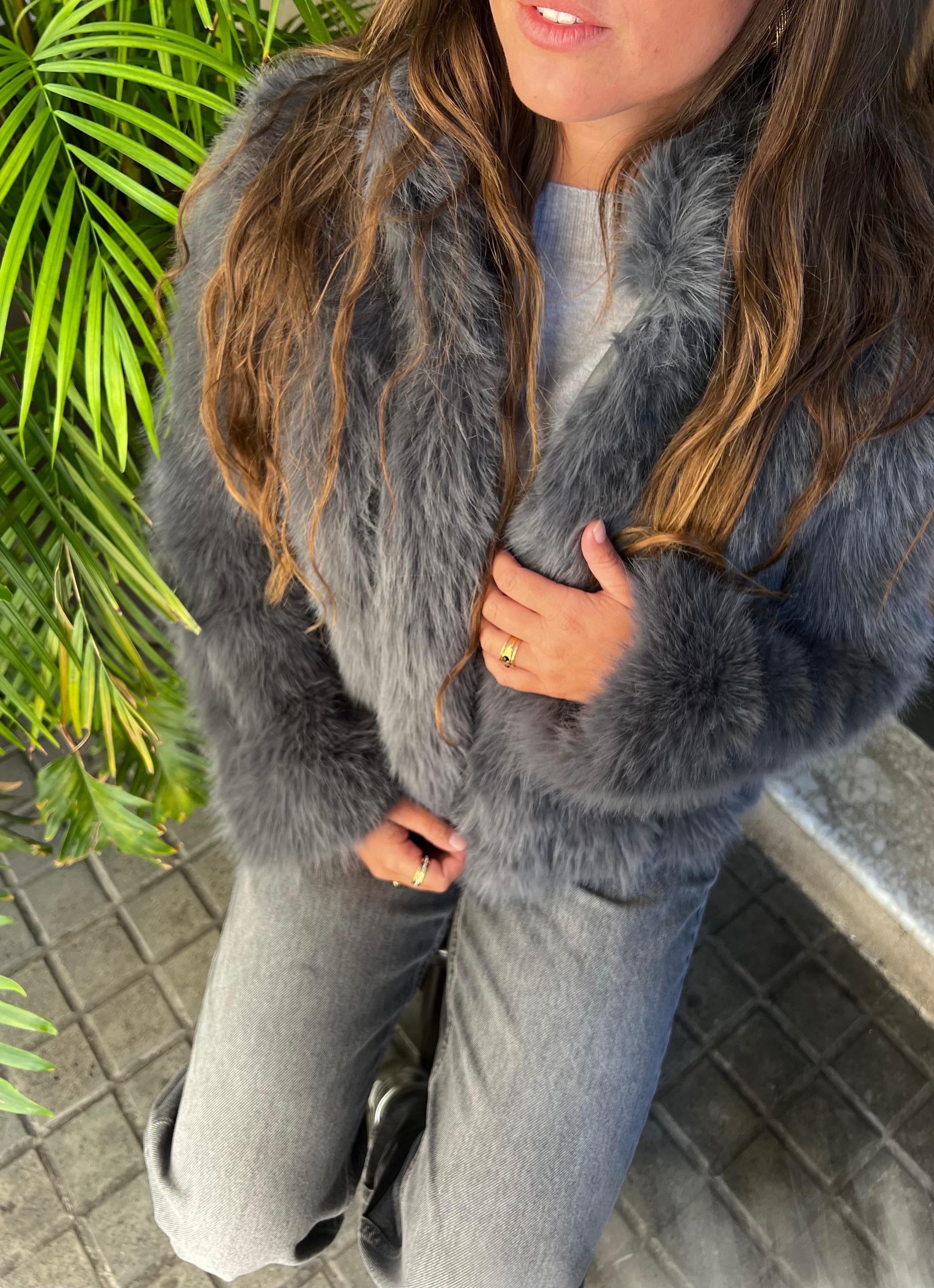 Chaqueta Saura Gris