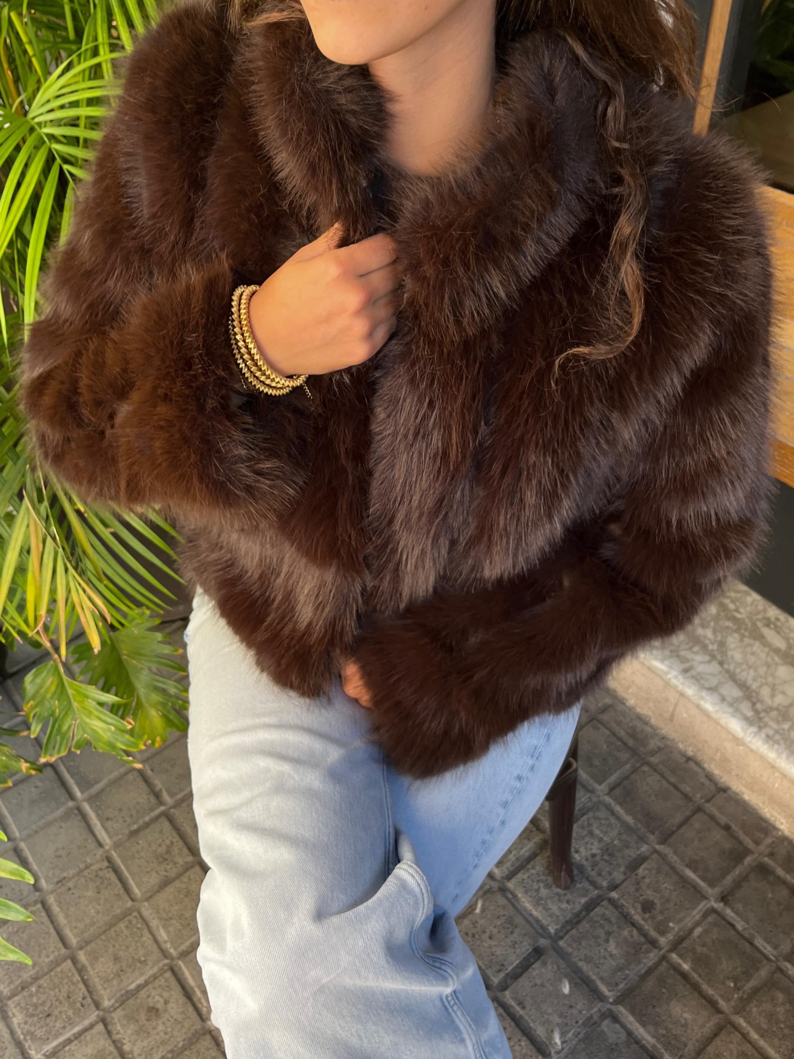 Chaqueta Saura Marrón