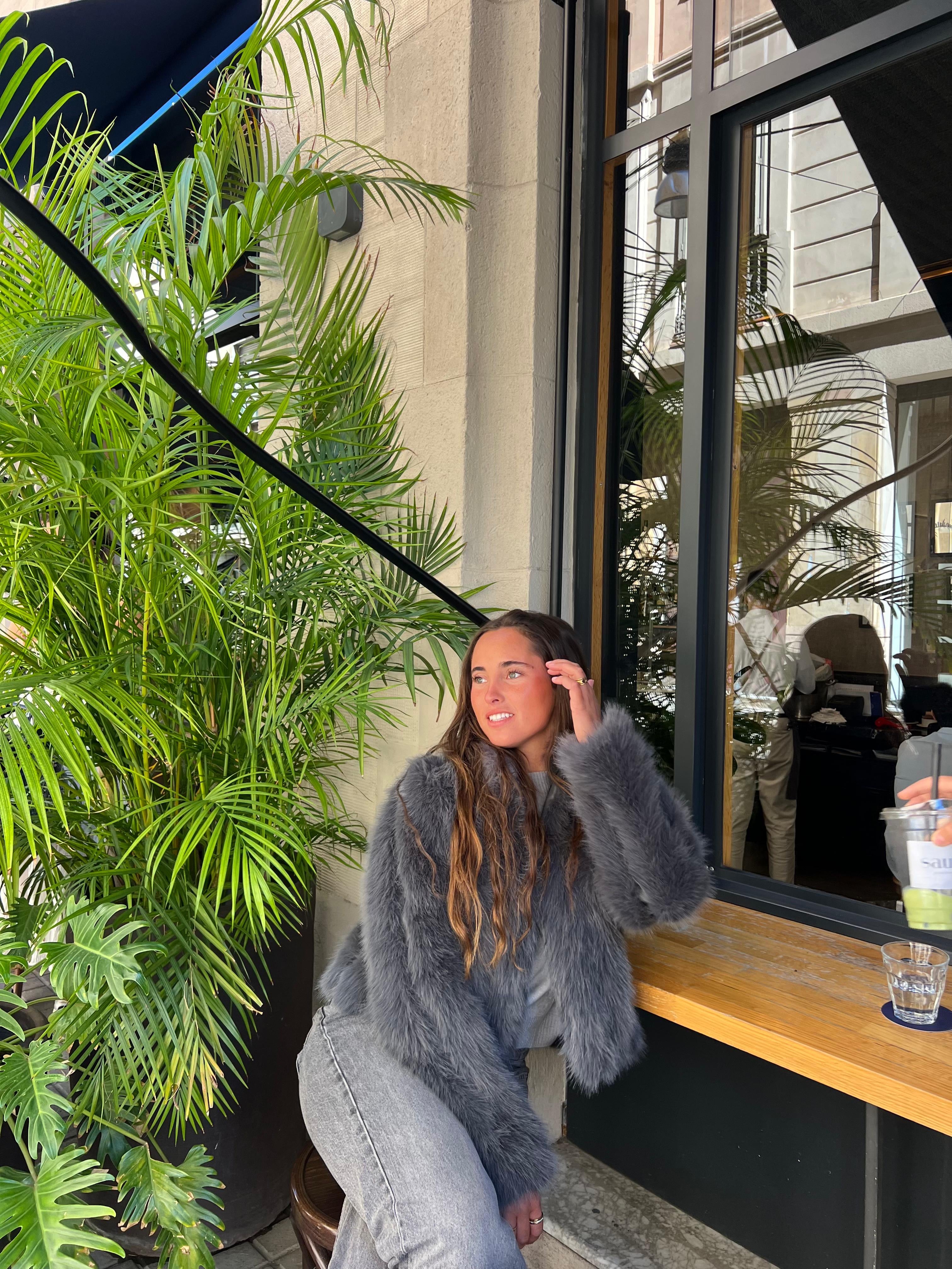 Chaqueta Saura Gris